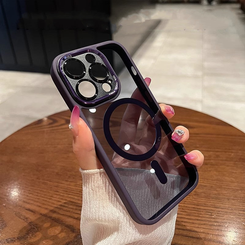 Metal Lens Magnetic Phone Case - Casa De Renova 