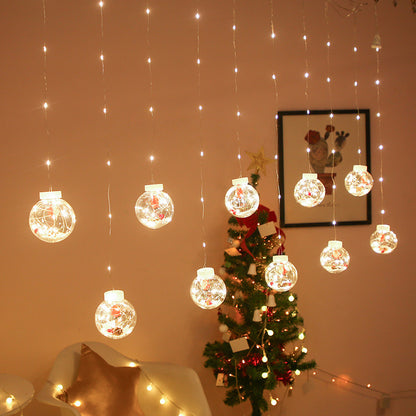 Christmas Decoration Curtain LED String Lights Fairy Tale