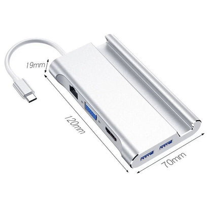 Type-c Eight-in-one Multifunctional Conversion Hub - Casa De Renova 