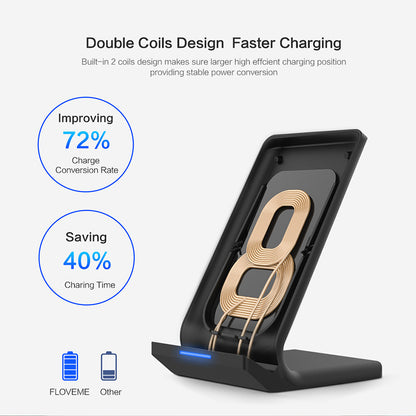 Compatible with Apple , Universal Qi Fast Wireless Charger  Charging Board Mobile Phone