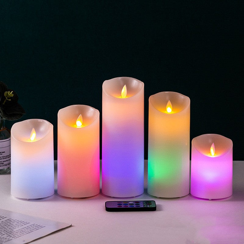 LED Electronic Candle Lamp Layout Props - Casa De Renova 