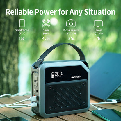 Portable Power Station,72000mAh,272WH Powerbank Portable Emergency Backup Power Supply ,No Solar Panel - Casa De Renova 5