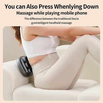 Handheld Deep Tissue Massagers  Percussion Massage Gun  6-Head Back Massager For Muscle Relaxation In Back Leg Neck Shoulder And Body Gifts For Families And Friends - Casa De Renova 5