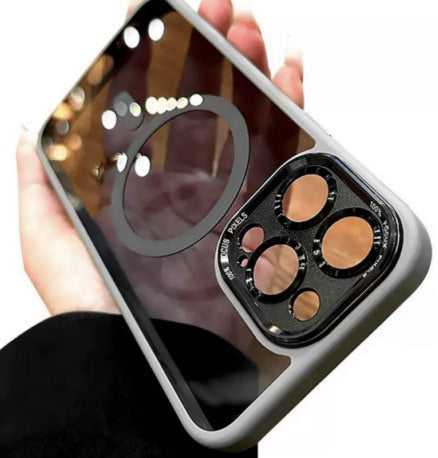 Metal Lens Magnetic Phone Case - Casa De Renova 