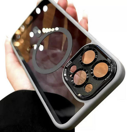 Metal Lens Magnetic Phone Case - Casa De Renova 