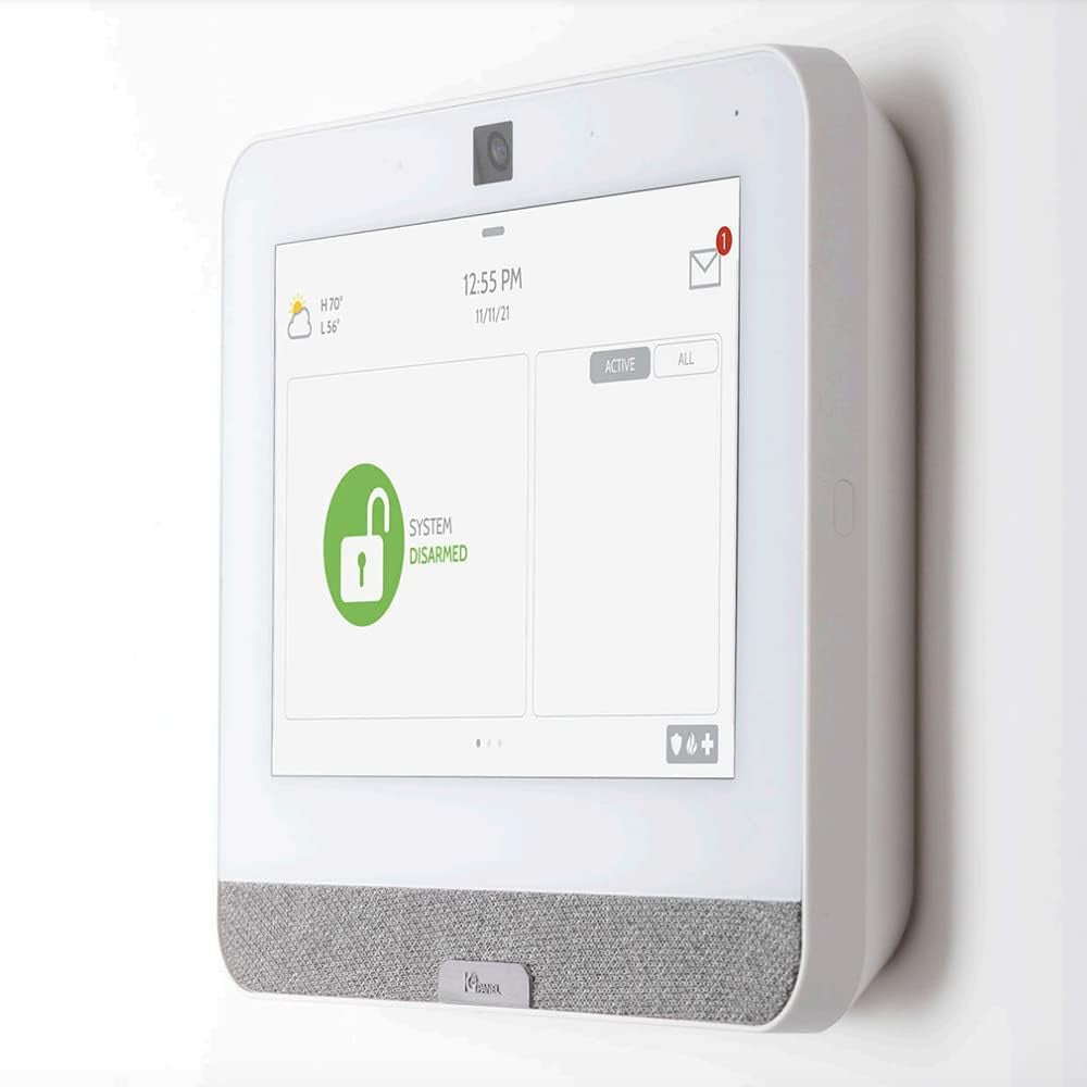IQ Panel 4: Wireless Smart Home Security System Alarm Panel for House Protection and Home Automation. Easily Integrate with Alexa, Window Alarms, Cameras and More. 319.5 Mhz