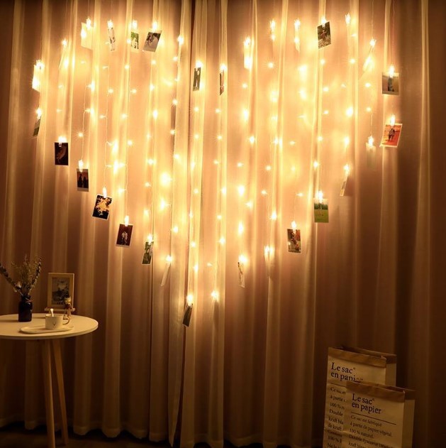Confession Layout Led Love Curtain Lighting Chain