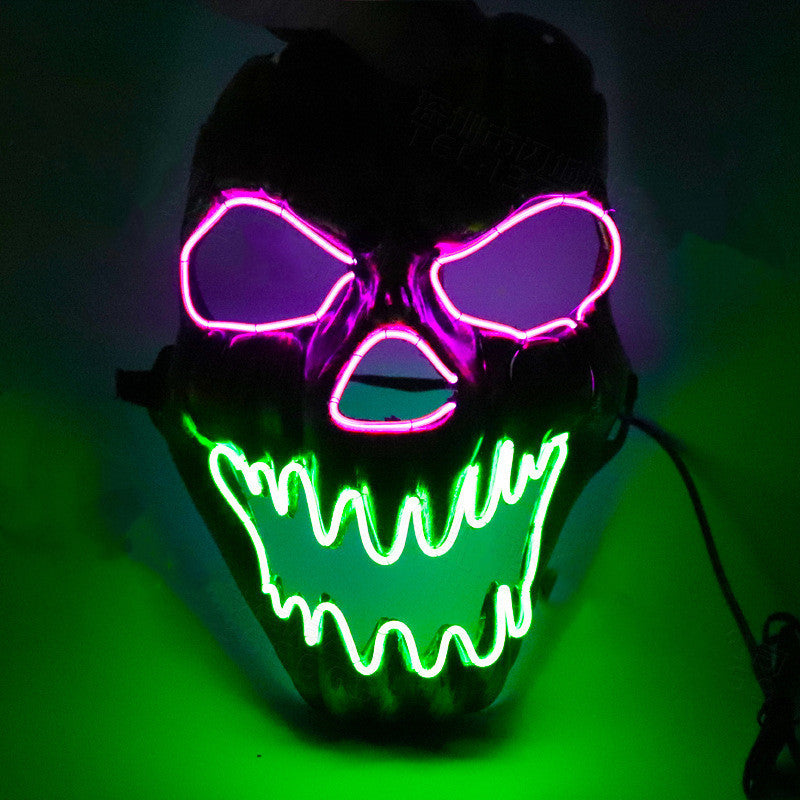 Scary face LED glow mask - Casa De Renova 