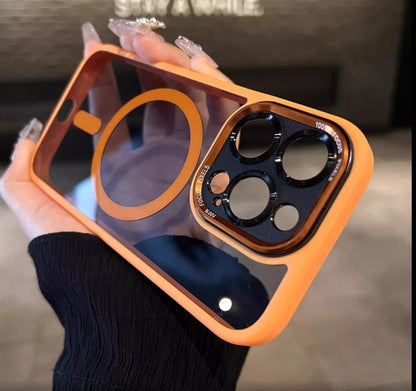 Metal Lens Magnetic Phone Case - Casa De Renova 