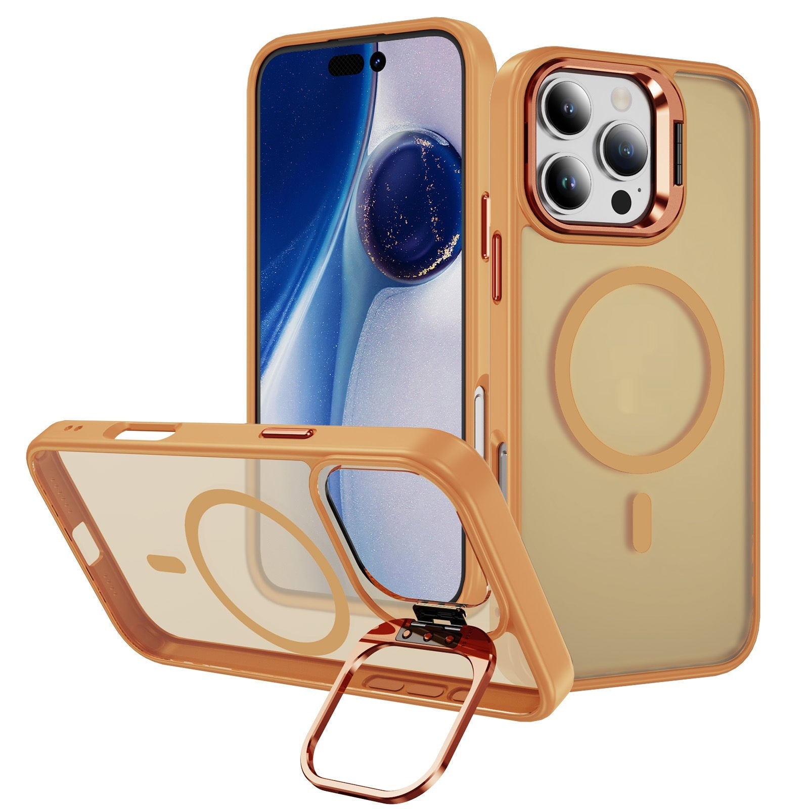Magnetic Phone Case Lens Bracket Phone Case - Casa De Renova 