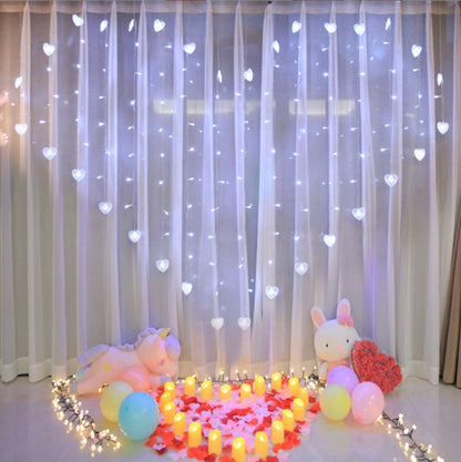 Confession Layout Led Love Curtain Lighting Chain