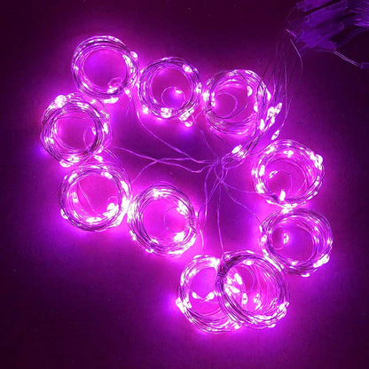 LED Curtain Garland On The Window USB String Lights Remote Control Christmas Decorations For Home Room - Casa De Renova 