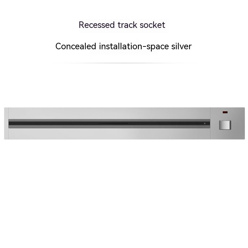 Concealed Wall Socket Electrical Rail For Kitchen