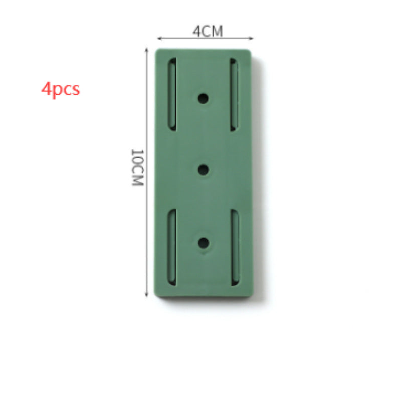 Hole-free Wall Socket Holder Storage Rack