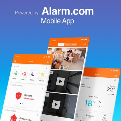 IQ Panel 4: Wireless Smart Home Security System Alarm Panel for House Protection and Home Automation. Easily Integrate with Alexa, Window Alarms, Cameras and More. 319.5 Mhz